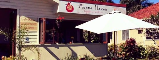 Byron Palms Guest House Top Health Food Cafes Manna Haven