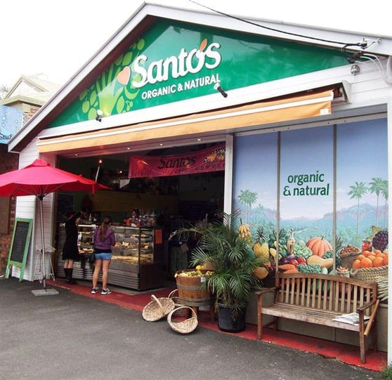 Byron Palms Guest House Top Health Food Cafes Santos 